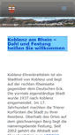 Mobile Screenshot of ehrenbreitstein.de